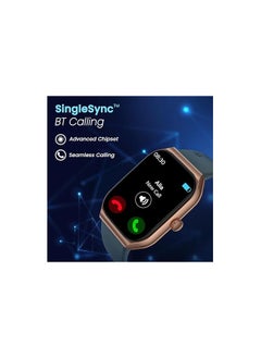 Titan Electronics Titan Smart 3 Premium Smart Watch|1.96" Super AMOLED Display with 410x502 Pixel Resolution|SingleSync BT Calling|NitroFast Charging|110+ Sports Modes|200+ Watchfaces|Upto 7 Days Battery (Black)  - Image 2