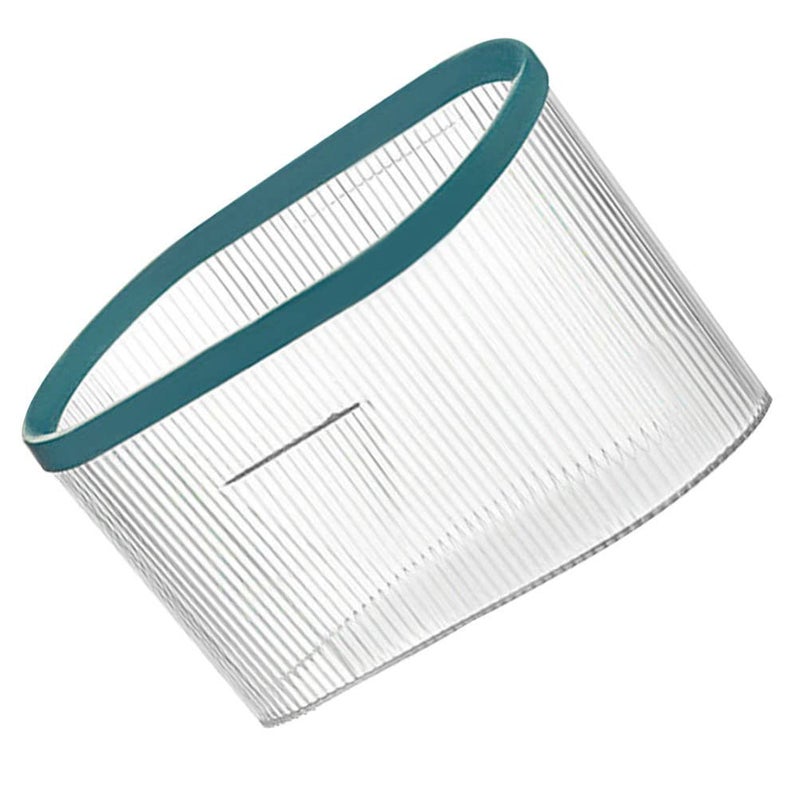 كلاراكو صناديق قمامة مكتبية من كلارك، سلة قمامة بلاستيكية، سلة قمامة معلقة للمطبخ، سلة قمامة مثبتة على الحائط، حاوية نفايات للمنزل والمكتب والفندق والمطبخ وغرفة النوم وديكور عتيق - Image 1