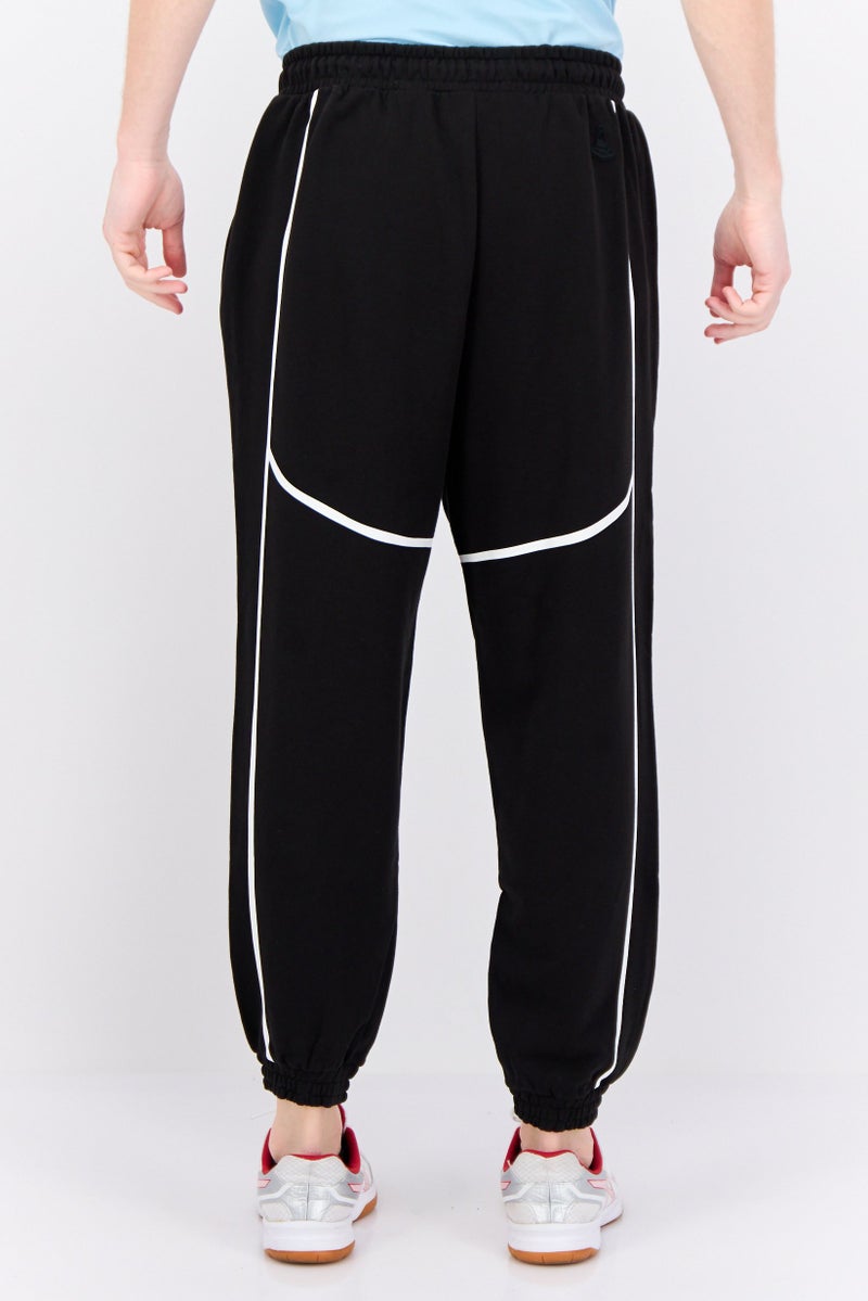 PUMA Men Sportwear Fit Outdoor Sweatpants, Black/White  - Image 3