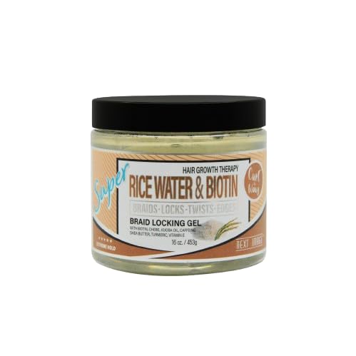 NEXT IMAGE  Braid Locking Gel Super Hold Rice Water