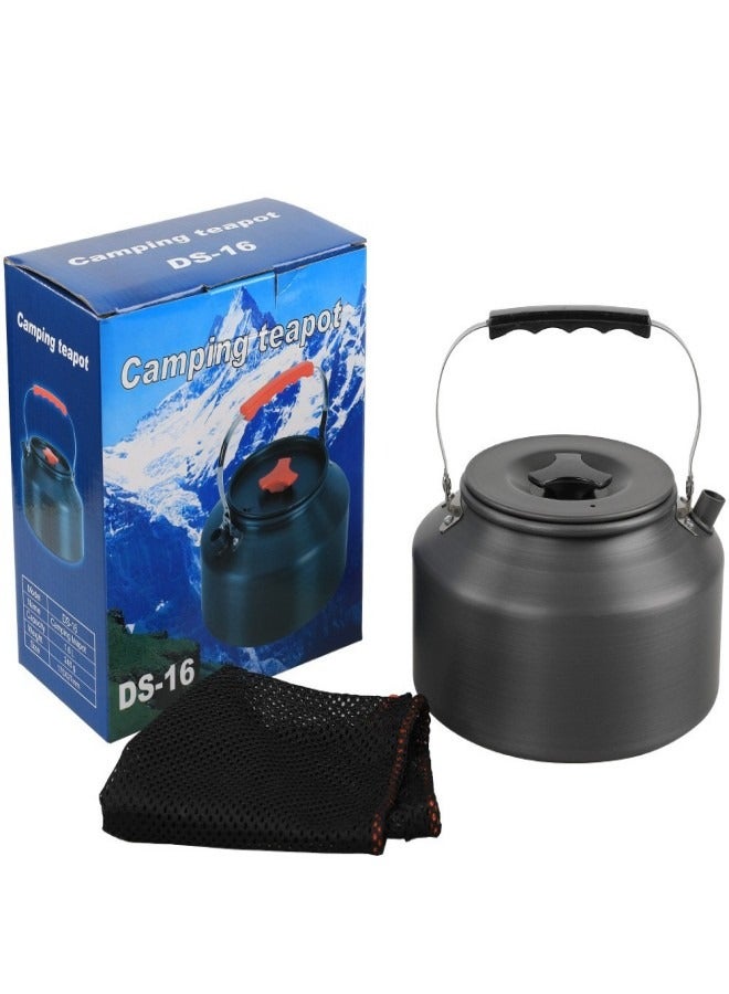 HALIN 1.6L Outdoor Aluminum Camping Kettle – Lightweight Portable Tea & Coffee Pot  - Image 2