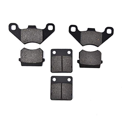 MTATCN Front and Rear Disc Brake Pads Set Compatible with XRS XRX Blazer 150 150cc Go Kart Buggy - Image 1