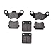 MTATCN Front and Rear Disc Brake Pads Set Compatible with XRS XRX Blazer 150 150cc Go Kart Buggy - Image 2