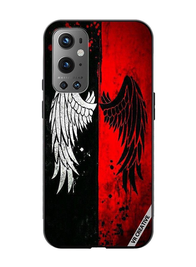 VR CREATIVE Protective Case Cover For OnePlus 9 Pro Wings Design Multicolour - Image 1