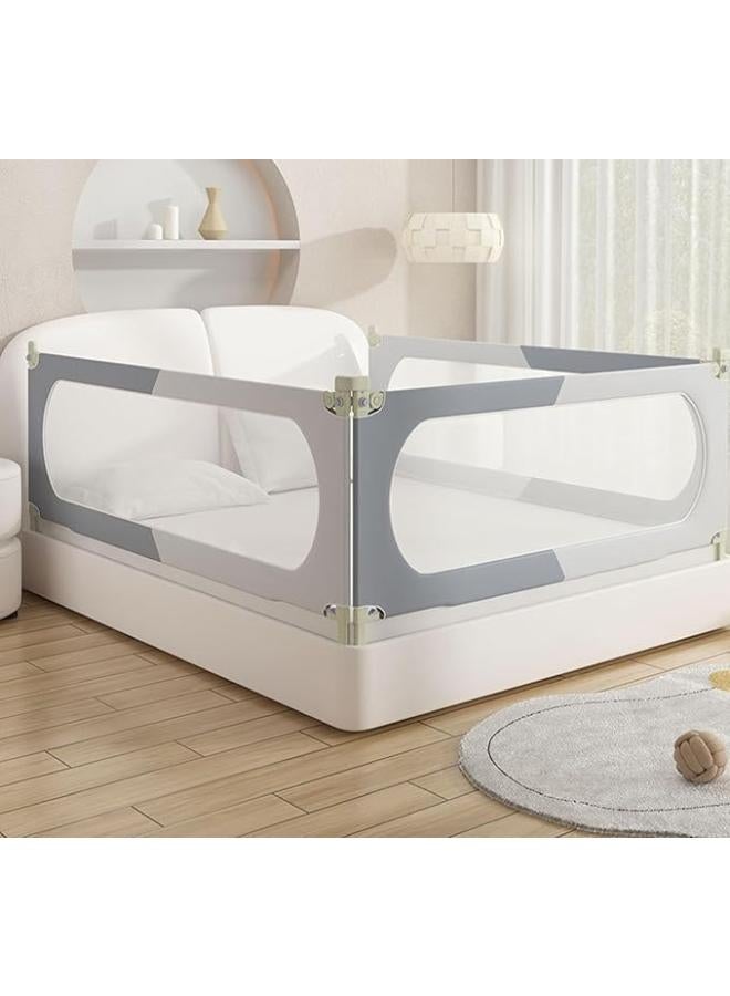 Extra Long Safety Bed Rail for Toddlers with Dual-Child Lock - Image 2