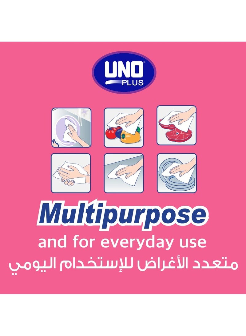 UNO plus Maxi Saving Roll 500m Pack of 2  - Image 3