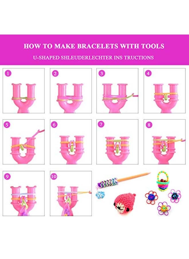 camelize 600 PCS Loom Bands Starter Kit - Image 3