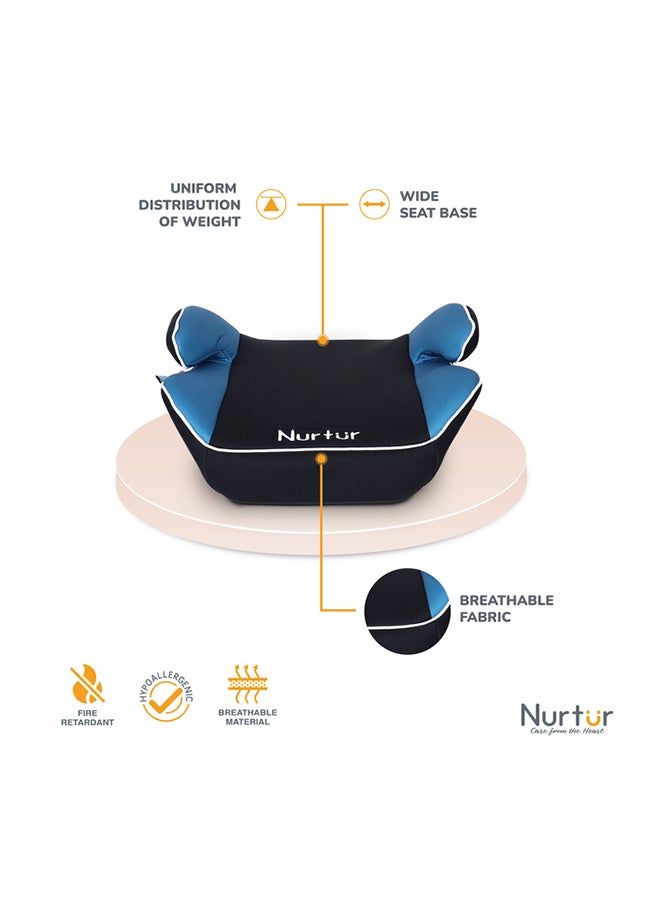 Nurtur مسند ذراع المقعد الداعم من نوفا بيبي، سهل التركيب، مناسب عالميًا، قاعدة واسعة مبطنة مناسبة من 4 إلى 12 عامًا  - Image 3