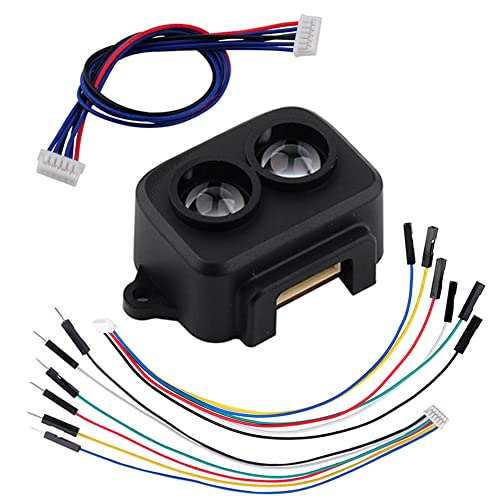 Wishiot TFLuna LiDAR Range Finder Sensor 02m8m SinglePoint Ranging Module UARTI2C 5V with 6Pin Terminal to Dupont Cable for ArduinoRPi PicoPixhawkWiFi_Lora_32 - Image 1