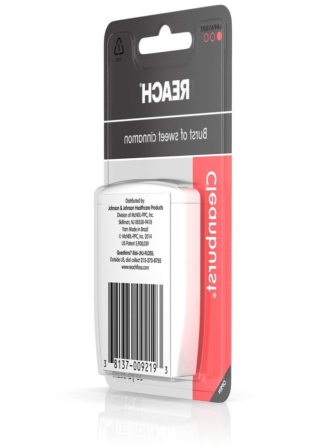 Reach Cleanburst Waxed Dental Floss, Oral Care, Cinnamon Flavored, 55 Yards - Image 5