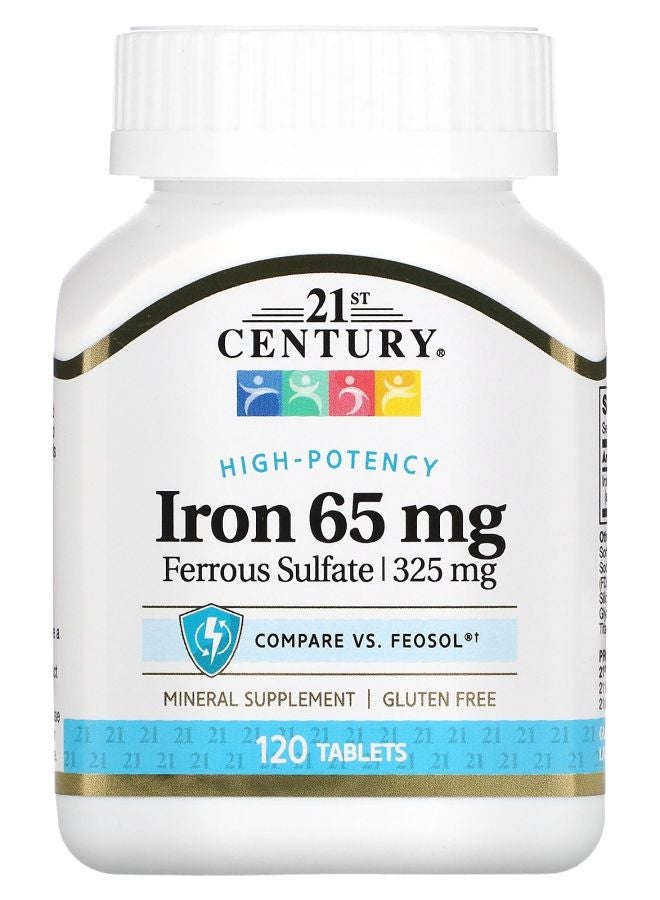 Iron 65 mg 120 Tablets