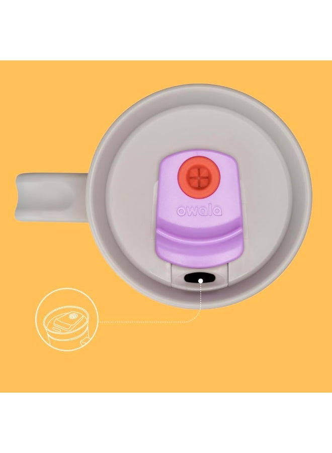 أولا كوب سفر فولاذ مقاوم للصدأ عزل ثلاثي الطبقات مع غطاء مقاوم للتسريب - Image 5