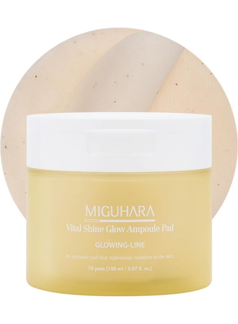 MIGUHARA Vital Shine Glow Ampoule Pads