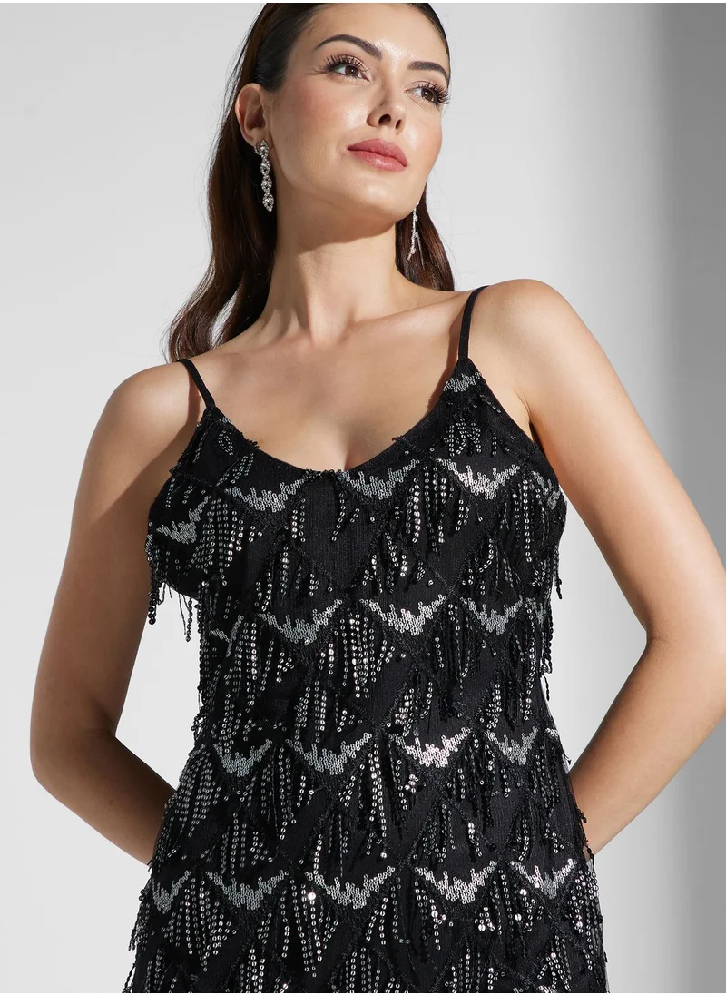 Namshi x Backless Mini Dress
