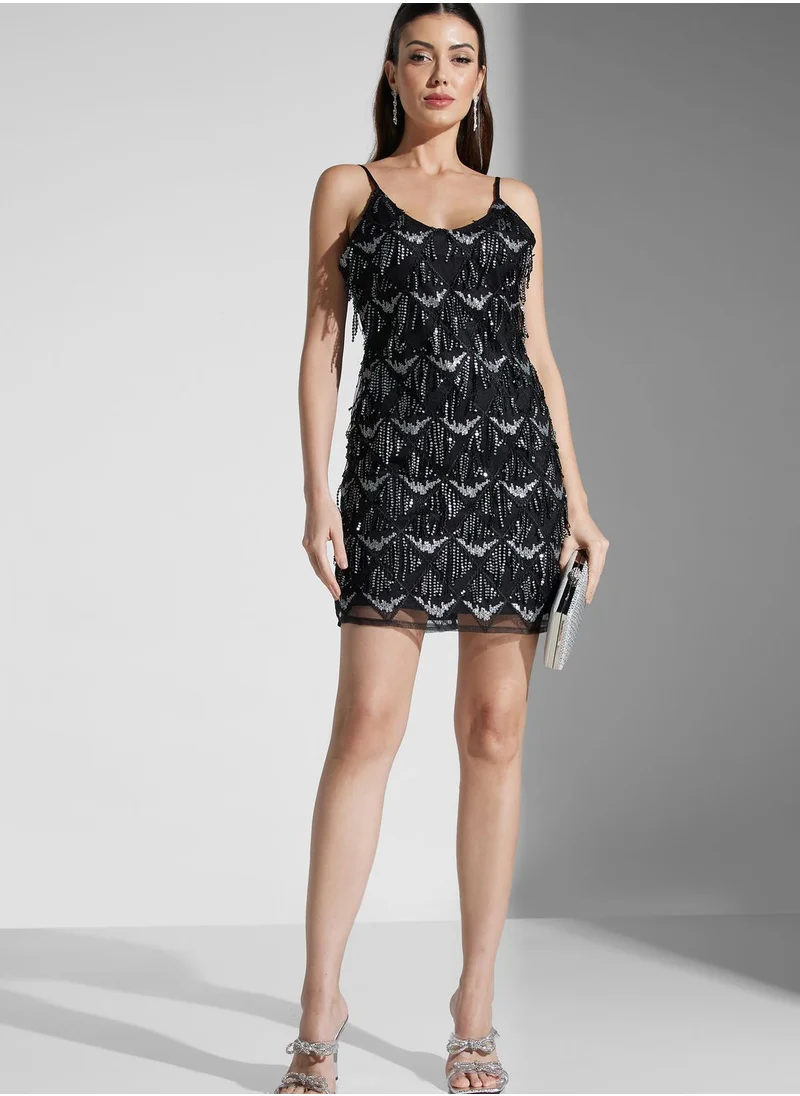 Namshi x Backless Mini Dress