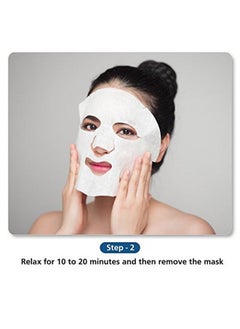 MIRABELLE COSMETICS KOREA Charcoal Facial Sheet Mask (Pack Of 6)  - Image 5