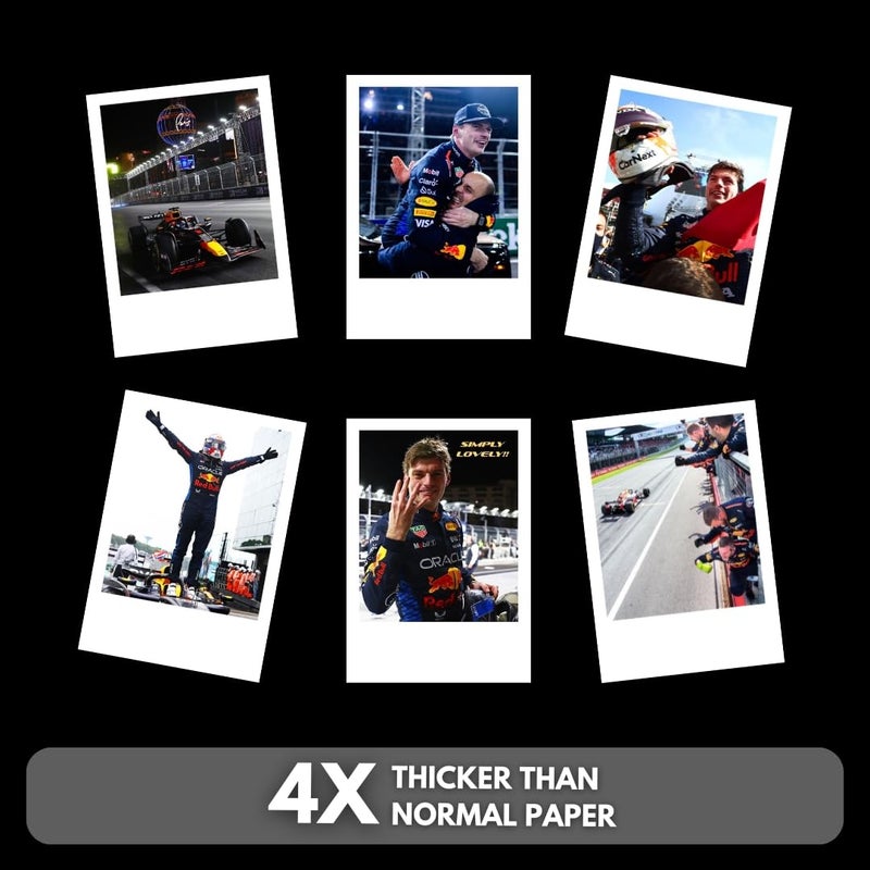 Funk You Store Max Verstappen Poster | F1 Driver Max Verstappen Posters (Set of 15) | Redbull F1 Poster | Formula One Mini (8 x 6 cm) Posters for Phone Accessories, Bedroom, Office, room decoration - Image 4