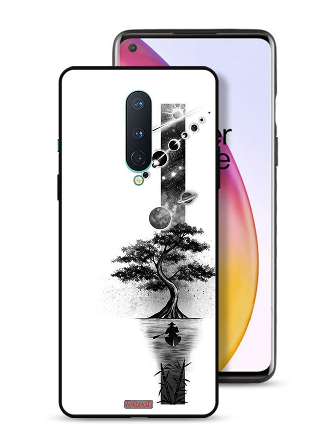 Tolwak OnePlus 8 Protective Case Cover Earth Space Art - Image 1