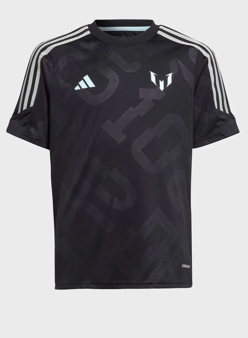Adidas Messi Graphic T-Shirt Kids