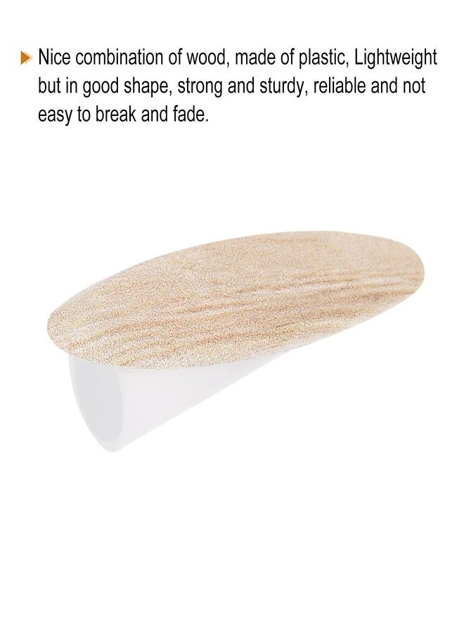 MECCANIXITY 9mm Plastic Pocket Hole Plugs,Wood Plugs for Pocket Hole Jig Working Tool Accessories,Wood Color Pack of 100 - Image 4