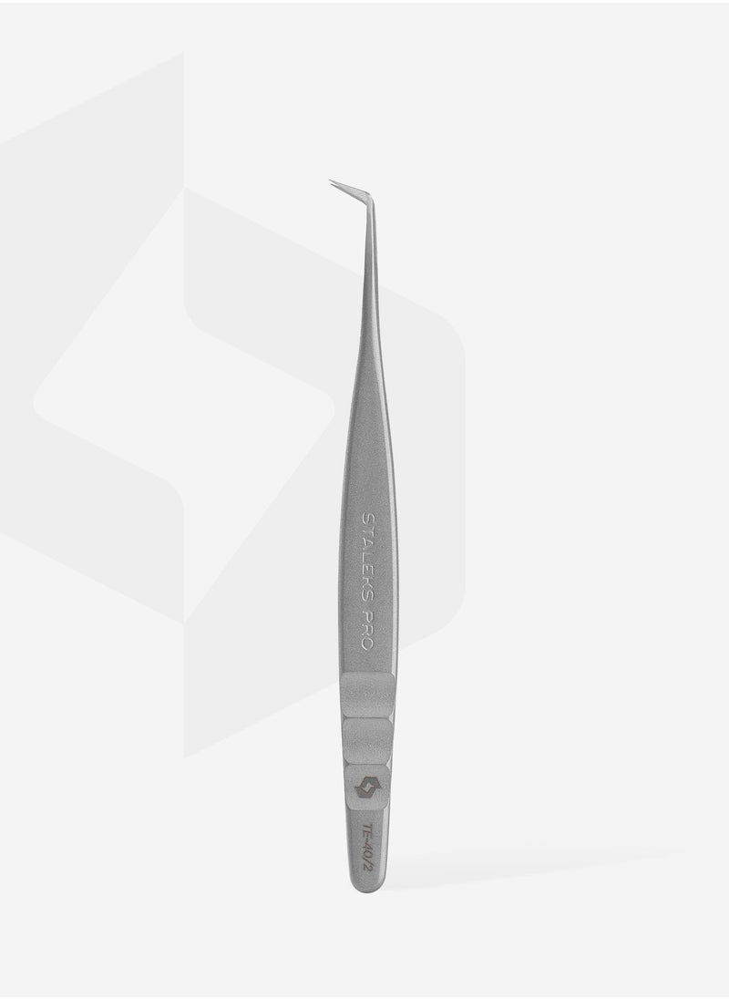 Professional eyelash tweezers - EXPERT 40 | TYPE 2 (L-shaped, 70′) - pzsku/Z2F548EFEFD338F8AFCB5Z/45/_/1732109584/7f9bff3d-8c74-411f-b651-cd297271fd89