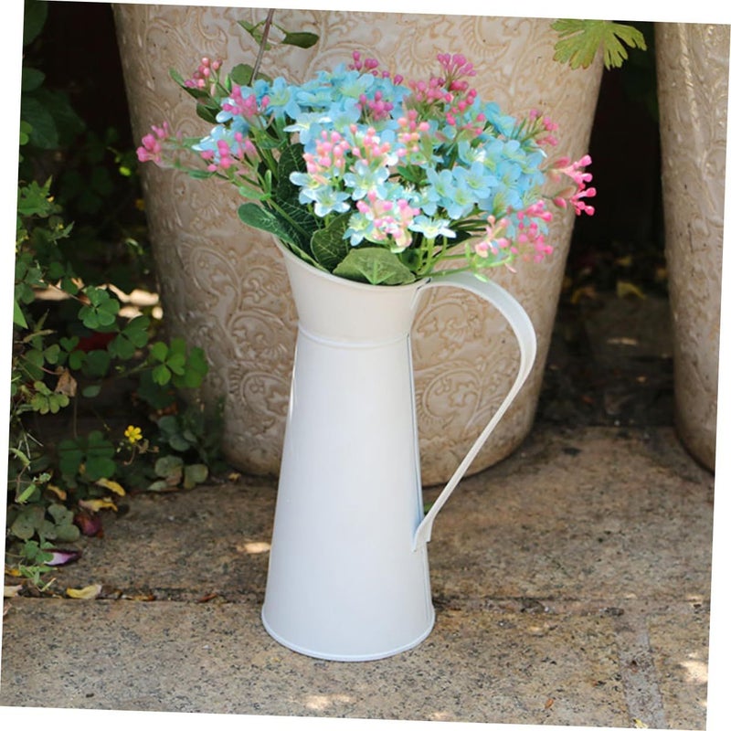 2pcs Modern Metal Vase for Dried Flowers Elegant Room Decor Living Room - Image 5