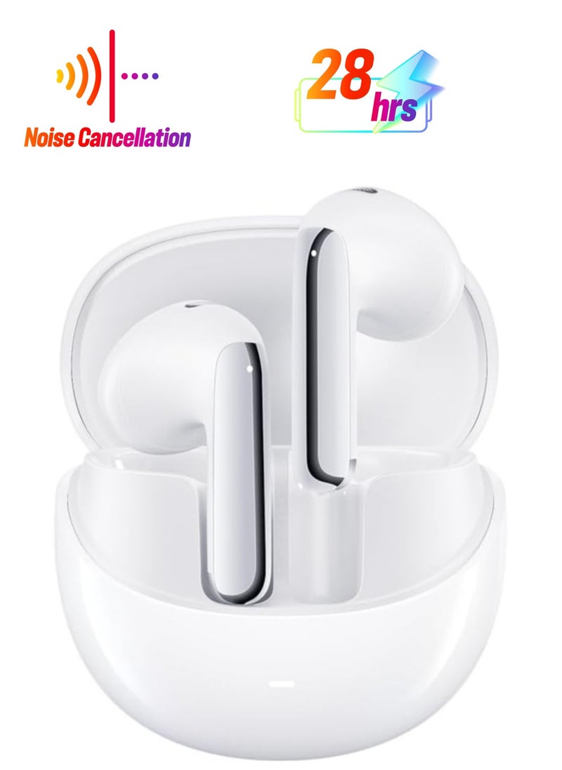 QCY AilyBuds Pro+ Wireless Earbuds LDAC Hi-Res Sound Bluetooth Earphones Adaptive Noise Canceling Earbuds 30H Playtime Multipoint Connection 6 Mics ENC Calls App Customize EQ(white) - pzsku/Z2F54A60CA947EEACE428Z/45/1741330268/1ea682c2-75a8-49c9-9f5e-ef03ce6e8483