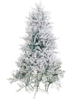 Decor Artificial Tree Snow Flocked Tree With Sturdy Metal Stand, Flocked Tree With Lush Greenery, Holiday Tree For Home, Office, Event, Easy Assembly 210 Cm - pzsku/Z2F54EE482192F7B03183Z/45/_/1727277937/1c08889b-64f6-45ae-8566-6e9b026b675f