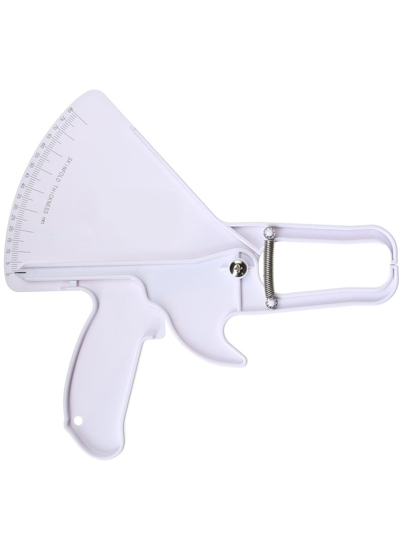 Bluejw ﻿Body Fat, Body Fat Calipers, Professional Skinfold Caliper, Fat Measure Clipper Combo, Body Fat Caliper Easy to Read, Body Fat Tester for Measuring Body Fat Percentage(white) - Image 1