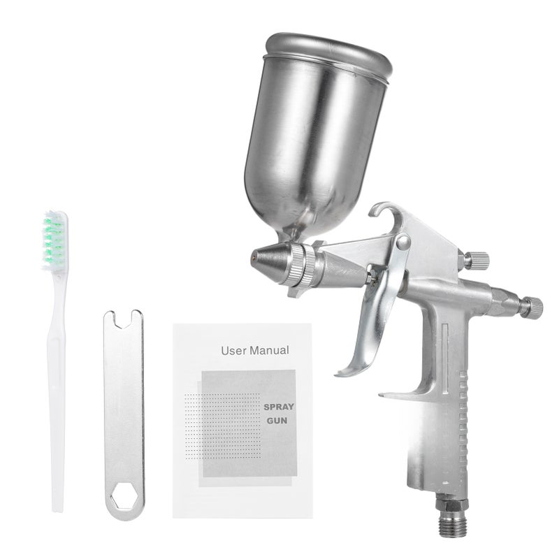 High Volume Low Pressure Mini Spray Machine Air Paint Sprayer with 0.5mm Nozzle 150cc Capacity Cup Gravity Feed Spray Paint Machine for House Painting Automotive and Furniture Painting - Image 1