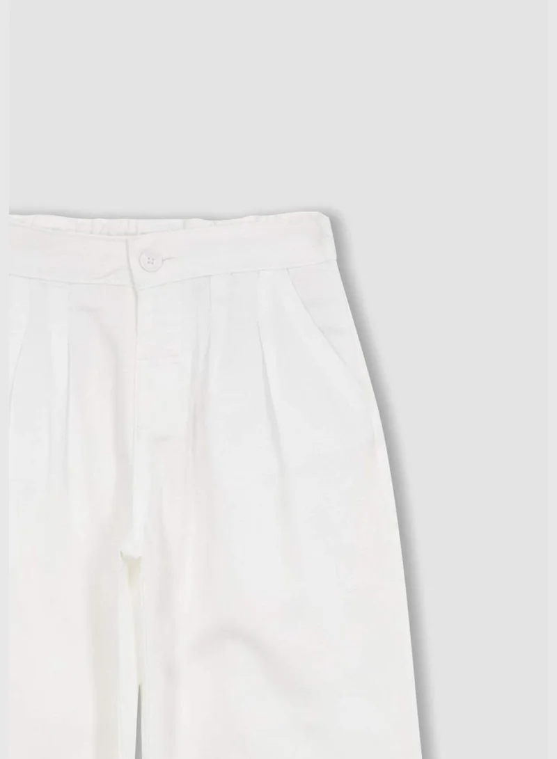 DeFacto Girl Wide Leg Woven Trousers