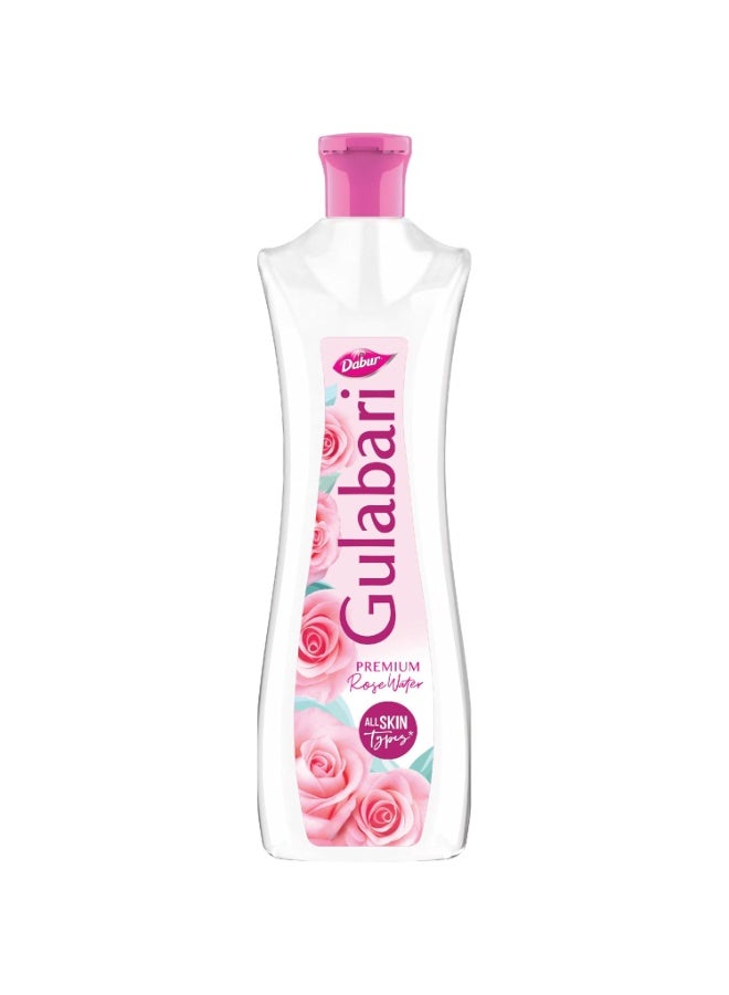 Dabur Gulabari Premium Rose Water with No Paraben for Cleansing and Toning, 120 ml - Image 1