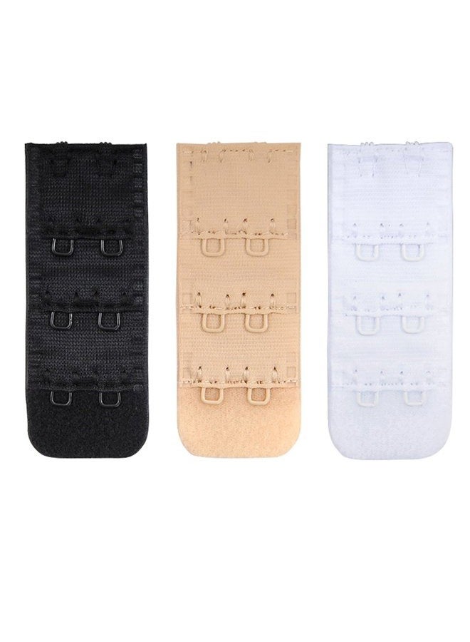 Closecret Women's Nylon Bra Extender Multi-size Brassiere Strap Extension (2 Hooks 3/8 Inch Spacing) - Image 1