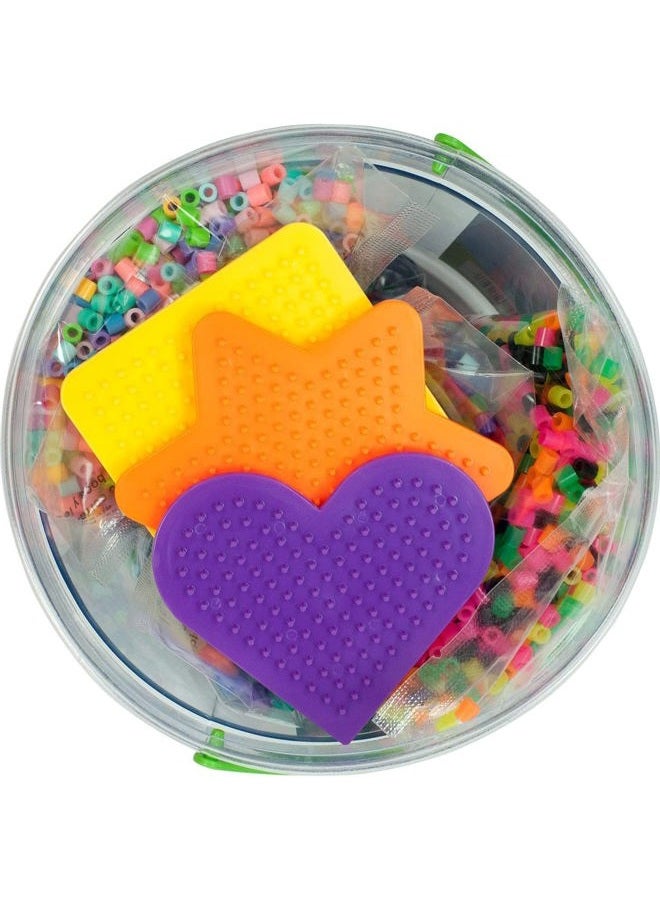 Perler Fuse Activity Bucket for Arts and Crafts, 8500 Beads, One Size - Image 3