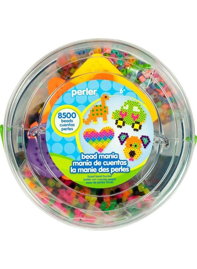 Perler Fuse Activity Bucket for Arts and Crafts, 8500 Beads, One Size - Image 1