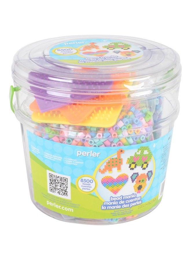 Perler Fuse Activity Bucket for Arts and Crafts, 8500 Beads, One Size - Image 2