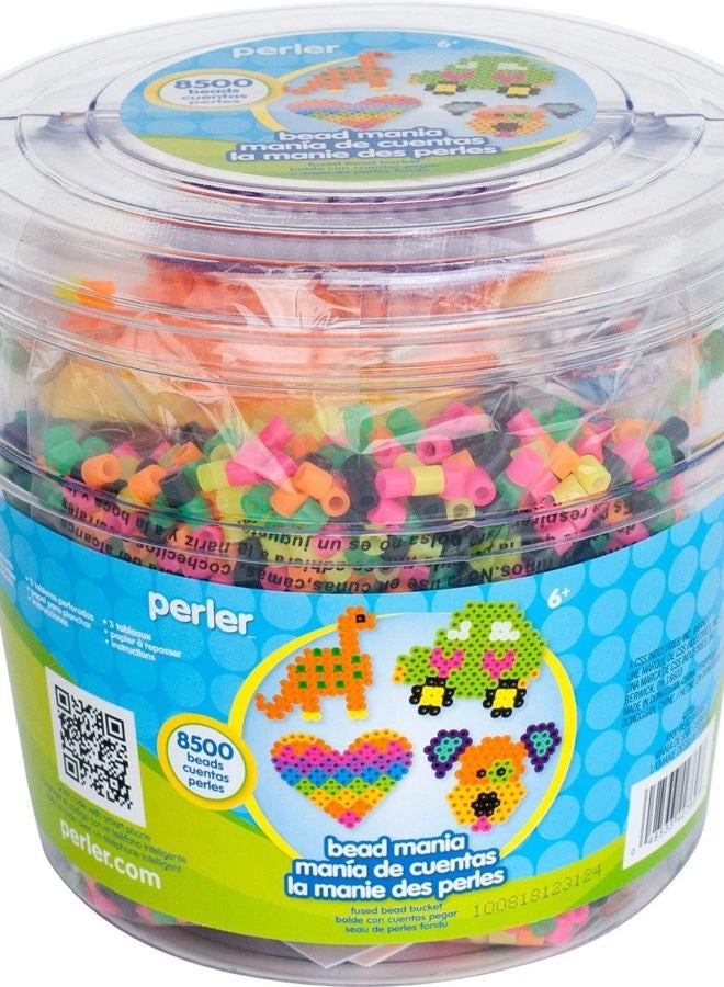 Perler Fuse Activity Bucket for Arts and Crafts, 8500 Beads, One Size - Image 5