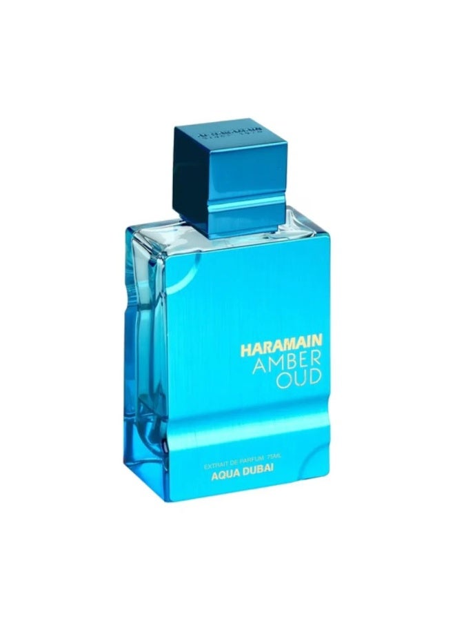 Al Haramain Amber Oud Aqua Dubai Extrait de Parfum 75ml – Coastal Luxury by Al Haramain - Image 1