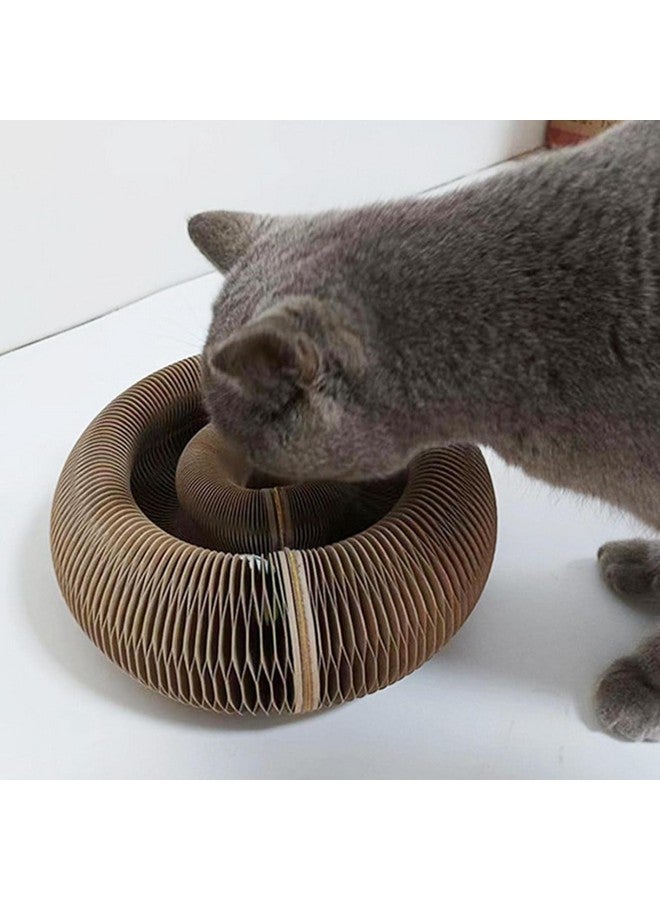 Emily Pets Paper Magic Organ Cat Scratching Board Cat Scratch Board Toy Magic Cat Scratcher Climbing Frame Magic Organ Cat Play Scratch Toy - Image 5