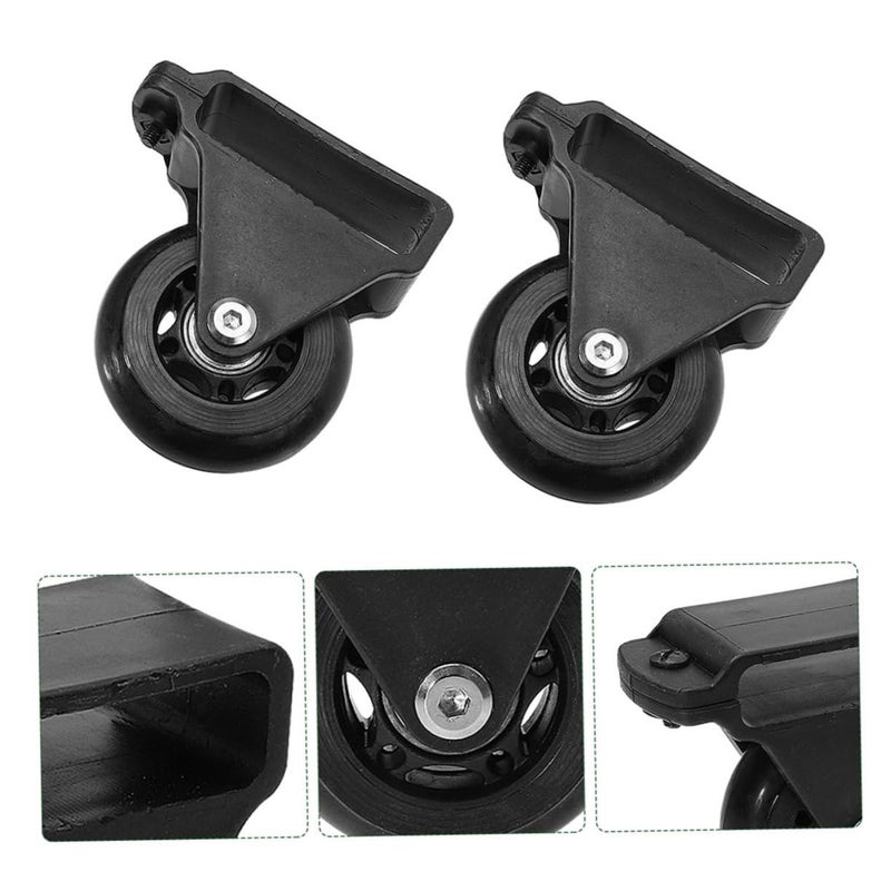 Aluminum Alloy Ladder Caster Wheels 4 Pack Replacement For Telescopic Ladders - Image 4