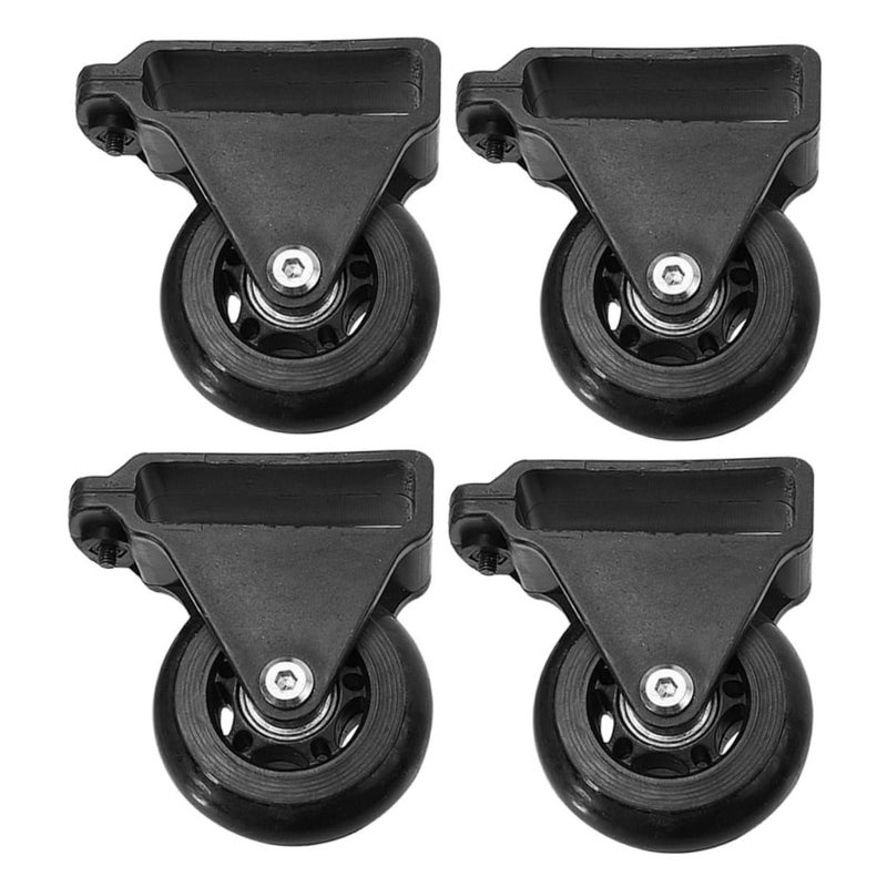 Aluminum Alloy Ladder Caster Wheels 4 Pack Replacement For Telescopic Ladders - Image 2