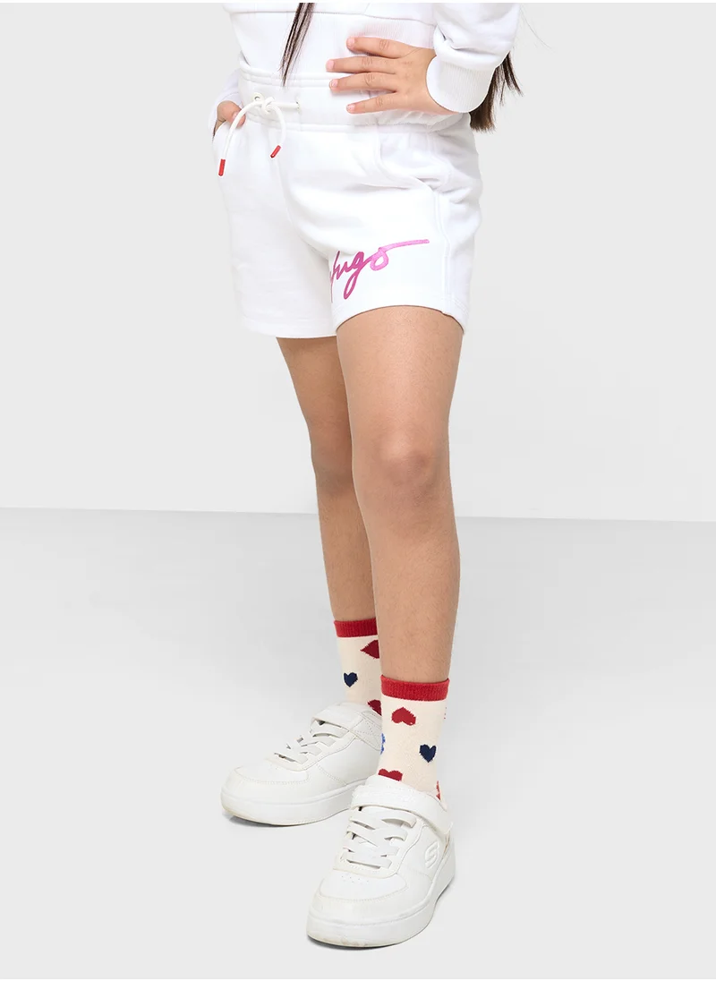 HUGO Kids Logo Shorts