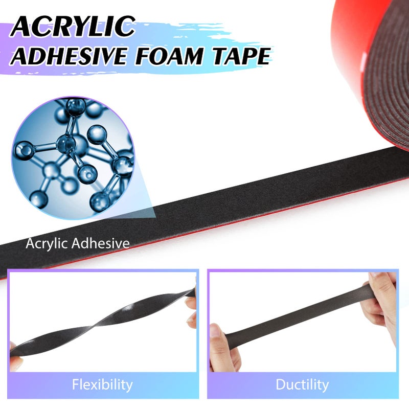 3M Double Sided Tape 33FT x 0.4IN Mounting Tape - Image 2