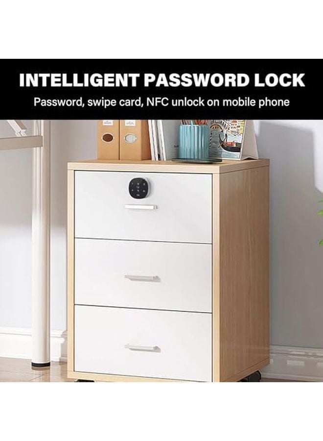 درج أمان ببصمة الإصبع وبطاقة الوصول بسماكة 20 ملم للتخزين الآمن - Image 3