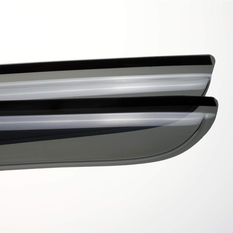 Kucaruce 2pcs Shatterproof Window Wind Deflectors for 2007-2013 Silverado/Sierra Standard Cab - Image 5