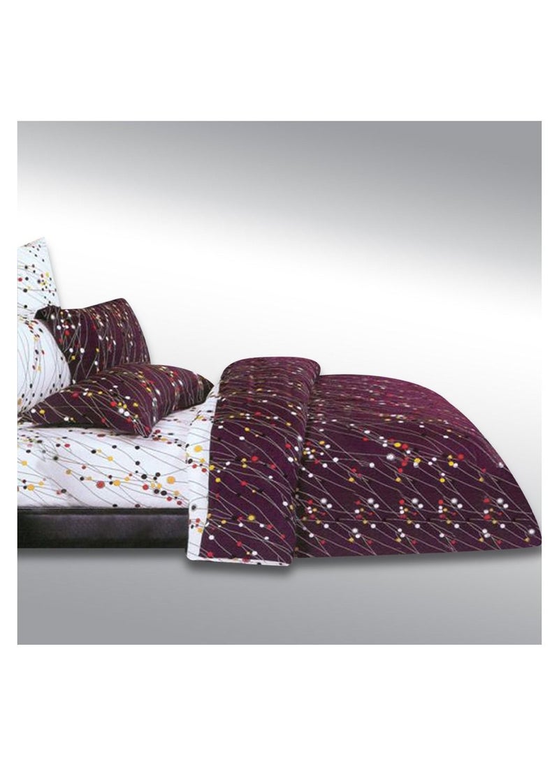 Family Bed stick Bed sheet satin cotton 4 pieces size 180 x 200 cm Model 4009 from Family Bed  - Image 2