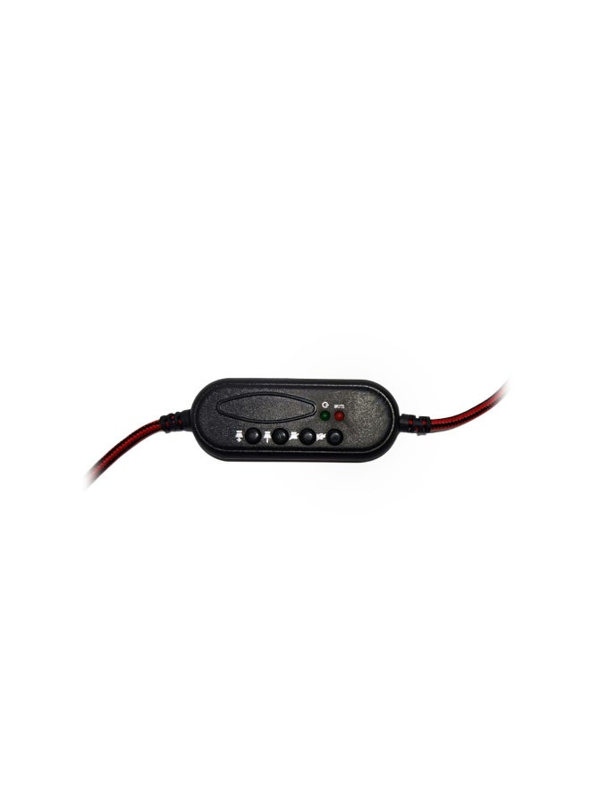 GIGAMAX GM-1520 USB Stereo Headset with Microphone – Comfortable Over-Ear Office Headset - with Control Unit ( Volume  & Mic Mute ) - for Call Centers, Online Studies, Remote Work & Extended Use - Image 5