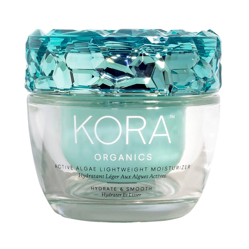 KORA Organics Active Algae Lightweight Moisturizer, Hydrating Face Cream, Soothing Facial Moisturizer for Men and Women, Certified Organic, Cruelty Free, Refillable, 1.69 fl oz - Image 1