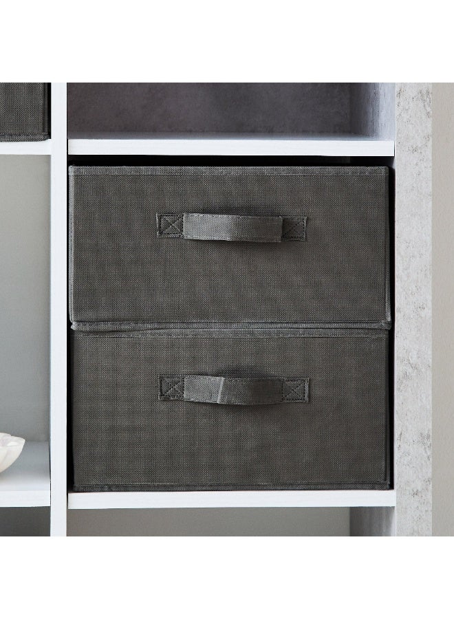 Home Box Olive Cube Fabric Box 33 x 16.5 x 32 cm - Image 4