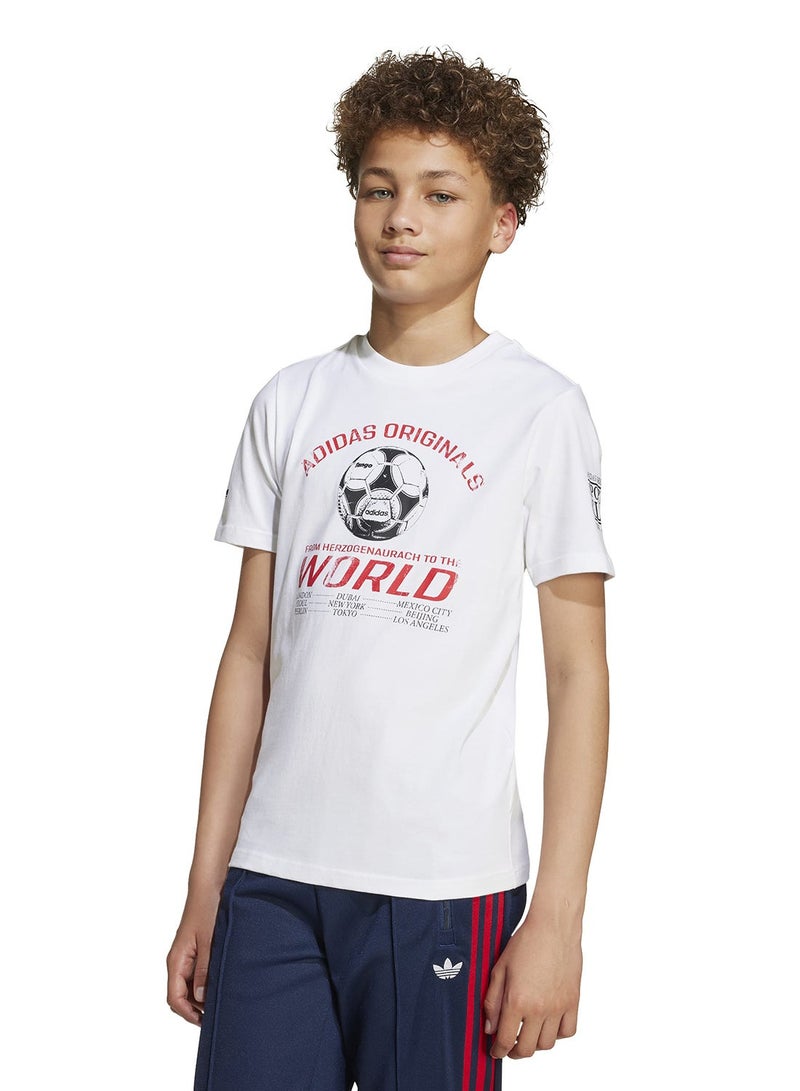 adidas Originals Youth Logo T-Shirt - Image 1